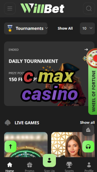 C Max Casino - Maximum Win Casino Experience-www.bdqngd.com